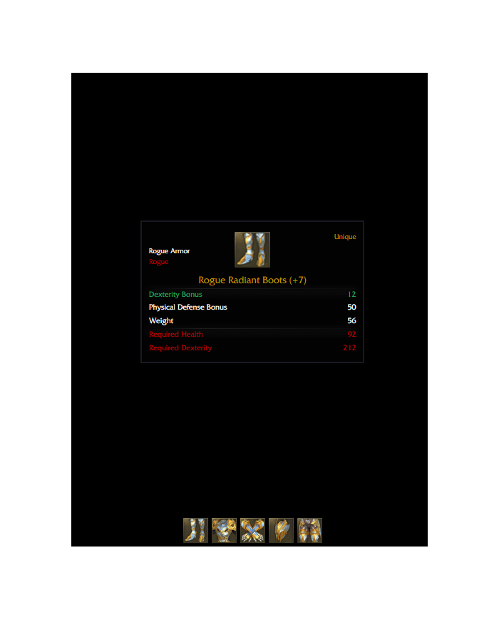 ROGUE RADİANT +7 SET