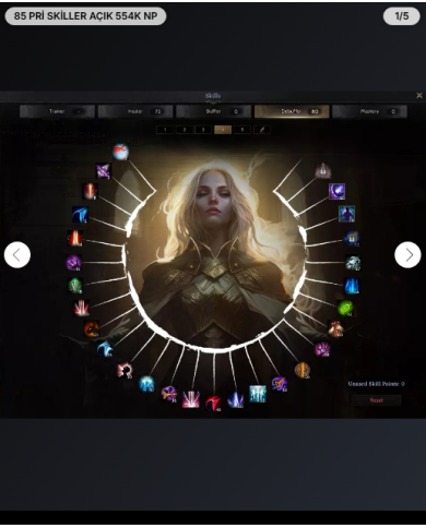 85 PRİ SKİLLER AÇIK 554K NP