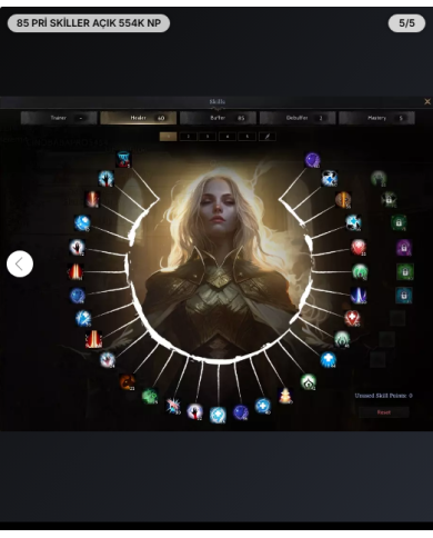 85 PRİ SKİLLER AÇIK 554K NP