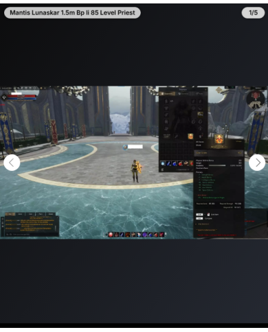 Mantis Lunaskar 1.5m Bp li 85 Level Priest