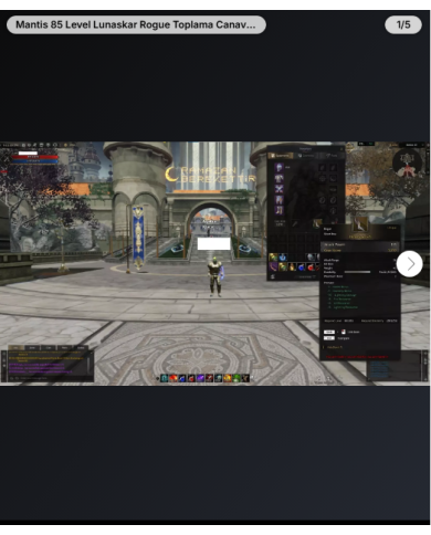 Mantis 85 Level Lunaskar Rogue Toplama