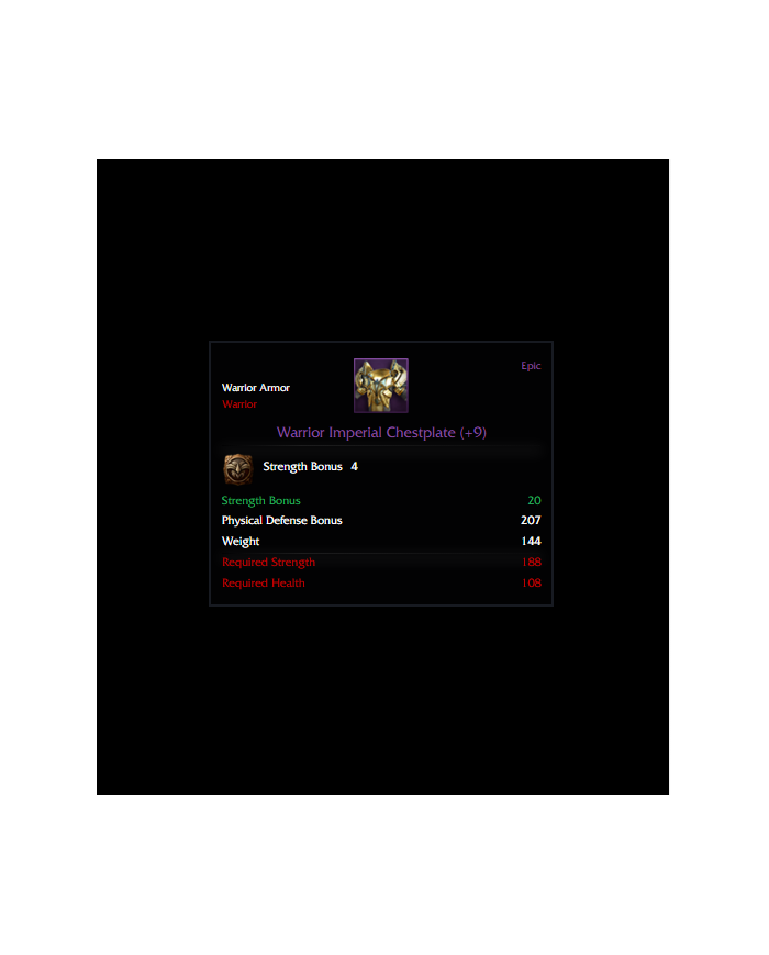 +9 WARRİOR İMPERİAL SET