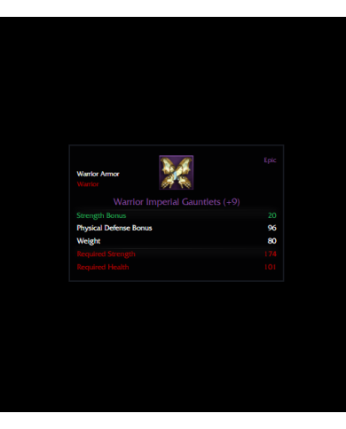 +9 WARRİOR İMPERİAL SET