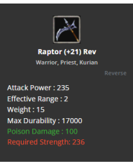 +17 Mirage Dagger