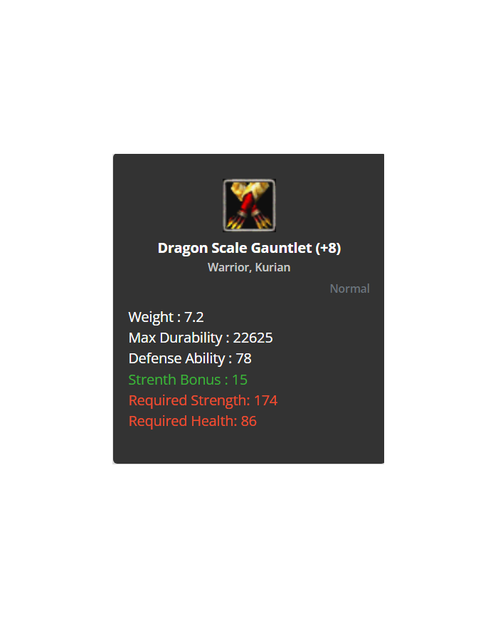 +8 Dragon Scale Kolluk