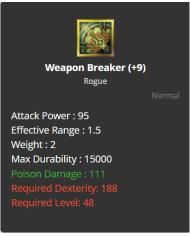 +9 Wepaon Breaker