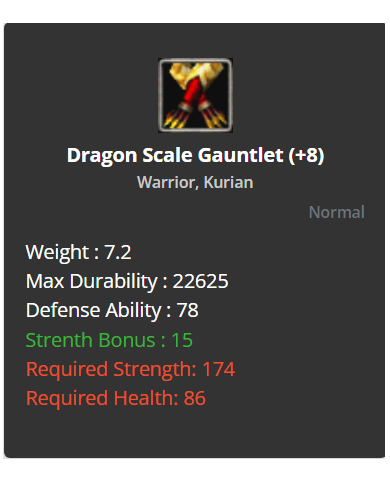 +8 Dragon Set