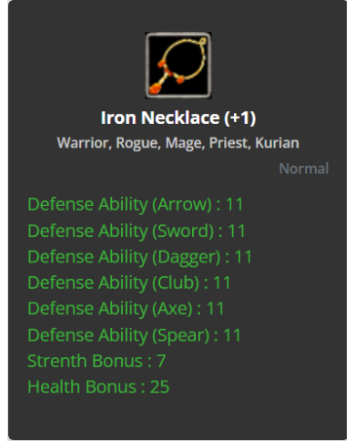 +1 Iron Neck