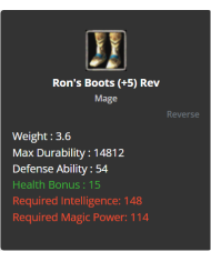 +5 Rev Ron Set