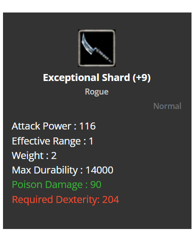 +9 Exp Shard