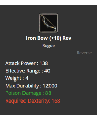 +10 Rev Iron Bow