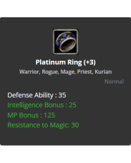 +2 Platinum Ring