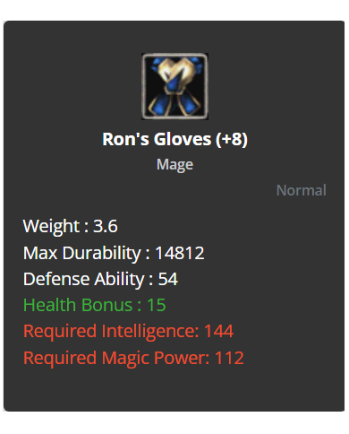+8 Ron Set