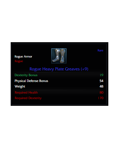 ROGUE HEAVY PLATE 9 SET