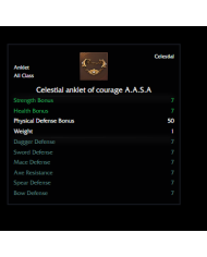 Celestial Anklet Of Courage A.A.S.A