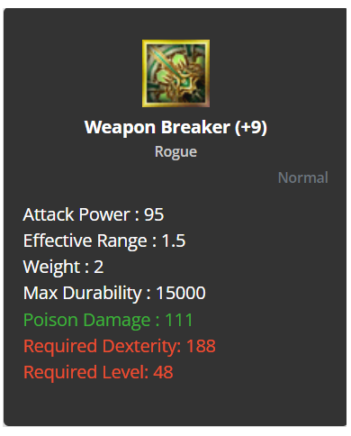 +9 Weapn Breaker