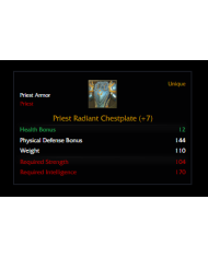 +7 Priest Radiant Set 