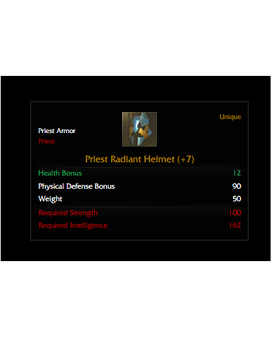 +7 Priest Radiant Set 