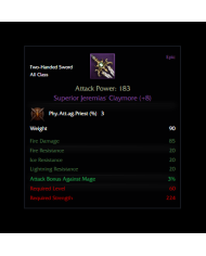 +8 WARRIOR RADIANT TASSET