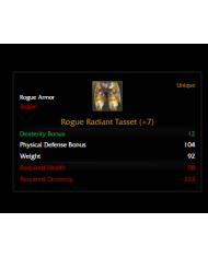 +7 ROGUE RADİANT SET