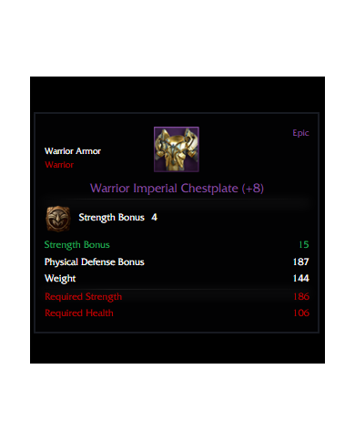 Warrior Imperial +8 SET