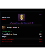 Warrior Imperial +8 SET