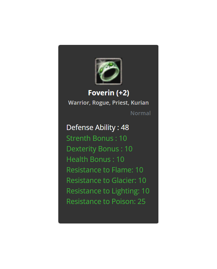 Dual Fov +2 // Mino +2 // Aos +2