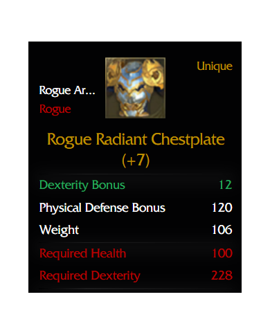 rogue set +7