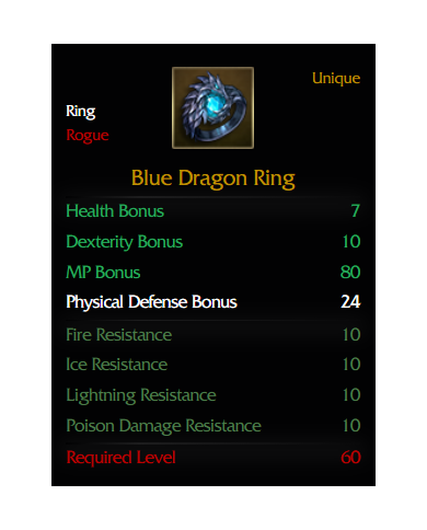blue dragon set