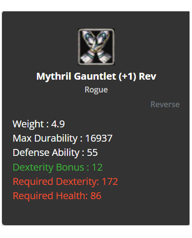 Mythril (SET) (+1) Rev