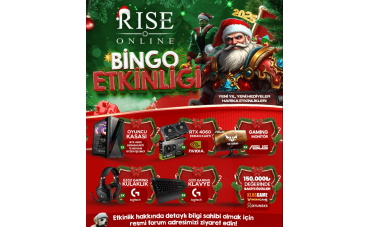 Yılbaşı Bingo Etkinliği! 