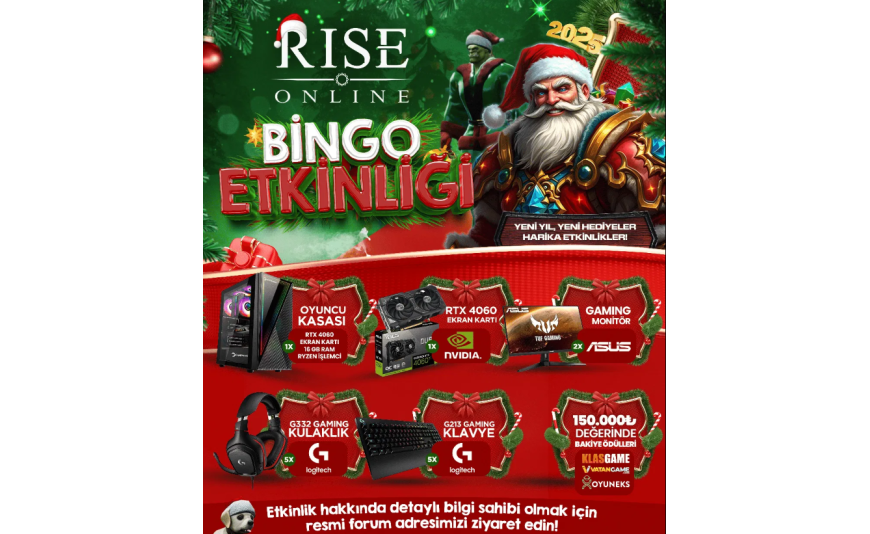 Yılbaşı Bingo Etkinliği! 